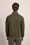 bugatti Sweatshirt Dunkelgrün/Khaki