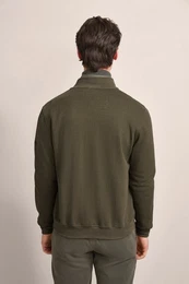Sweatshirt aus einem bequemen Baumwoll-Elasthan-Mix