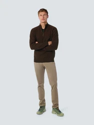 NO EXCESS Pullover zweifarbig