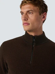 NO EXCESS Pullover zweifarbig