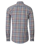 CASAMODA Flanellhemd B.D. Casual Fit Rot/Hellblau/Dunkelblau