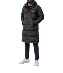 Hhenhorn Winterjacke Wintermantel Herren Schwarz/Grau/Dunkelgrau