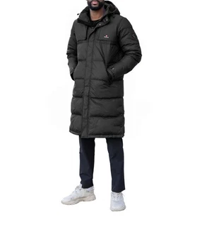 Hhenhorn Winterjacke Wintermantel Herren Schwarz/Grau/Dunkelgrau