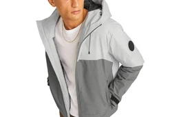 Jack & Jones Steppjacke JCOAIDEN (1-St) Hellgrau/Grau