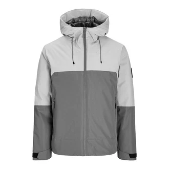 Jack & Jones Steppjacke JCOAIDEN (1-St) Hellgrau/Grau Jack & Jones Steppjacke JCOAIDEN (1-St) Hellgrau/Grau