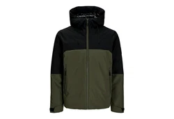 Jack & Jones Steppjacke JCOAIDEN (1-St) Dunkelgrün/Grün