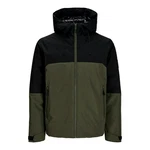 Jack & Jones Steppjacke JCOAIDEN (1-St) Dunkelgrün/Grün