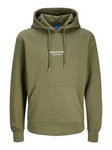 Jack & Jones Hoodie JORVESTERBRO Dunkelgrün/Khaki