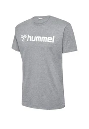 T-Shirt T-Shirt Regular Fit Stretch Rundhalsausschnitt Logo 7928 in Grau-2