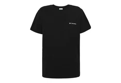 COLUMBIA T-Shirt Schwarz/Rot/Dunkelrot