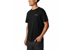 COLUMBIA T-Shirt Schwarz/Rot/Dunkelrot