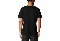 COLUMBIA T-Shirt Schwarz/Rot/Dunkelrot