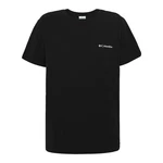 COLUMBIA T-Shirt Schwarz/Rot/Dunkelrot