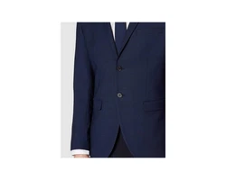 Jack & Jones Jackett regular fit (1-tlg) Dunkelblau/Hellblau