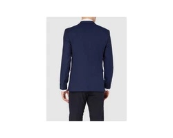 Jack & Jones Jackett regular fit (1-tlg) Dunkelblau/Hellblau