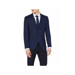 Jack & Jones Jackett regular fit (1-tlg) Dunkelblau/Hellblau