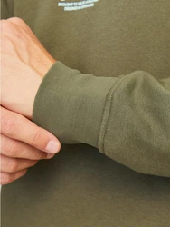 Jack & Jones JORVesterbro Pullover und Sweatshirt (1-tlg) Khaki/Dunkelgrün/Grün