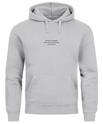 Neverless Hoodie Backprint Herren Michelangelo Hände Line-Art-Print 