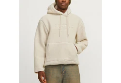 Jack & Jones Sweatshirt JORFrederiksberg Khaki/Beige/Braun