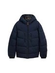 TOM TAILOR Denim Anorak Pufferjacke mit Kapuze 