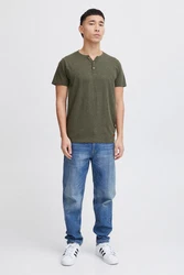 !Solid Rundhalsshirt SDVolker Dunkelgrün/Khaki