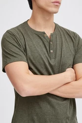 !Solid Rundhalsshirt SDVolker Dunkelgrün/Khaki