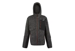Regatta Strickfleecejacke Alven mit Kapuze Dunkelgrau/Grün/Grau/Rot/Hellgrau/Schwarz