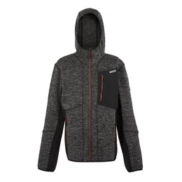 Strickfleecejacke Fleecejacke Alven mit Kapuze