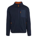 Regatta Strickfleecejacke Midlyer Kitom Dunkelblau/Hellblau