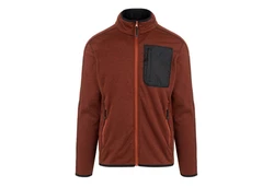 Regatta Strickfleecejacke Midlyer Kitom Braun/Orange/Rot
