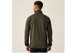 Regatta Strickfleecejacke Shorston Midlayer Dunkelgrün/Khaki