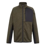 Regatta Strickfleecejacke Shorston Midlayer Dunkelgrün/Khaki