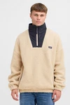 !Solid Fellimitatjacke SDMARKMANN Beige