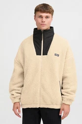Solid Fellimitatjacke SDMARKCOM modische Jacke Beige/Khaki