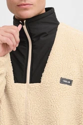 Solid Fellimitatjacke SDMARKCOM modische Jacke Beige/Khaki
