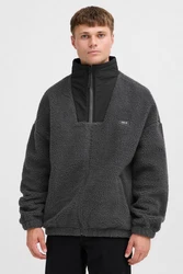 Solid Fellimitatjacke SDMARKCOM modische Jacke 