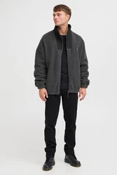 Solid Fellimitatjacke SDMARKCOM modische Jacke 