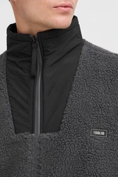 Solid Fellimitatjacke SDMARKCOM modische Jacke 