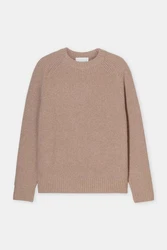 CLOSED Strickpullover Regular Fit Pullover Braun/Beige/Lila