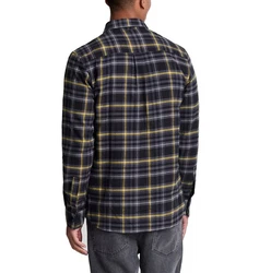 Lyle & Scott Langarmhemd Hemd CheckFlannel Shirt Hellblau/Lila/Braun/Dunkelgrün/Schwarz