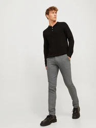 Jack & Jones Chinohose JPSTMarco JJHenry Khaki/Hellgrau/Dunkelgrün/Grau/Dunkelgrau