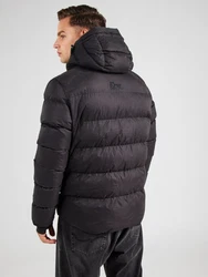 Superdry Steppjacke HOODED MICROFIBRE SPORT PUFFER schwarz