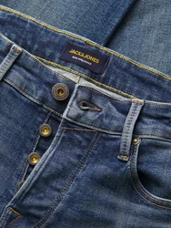 Jack & Jones Straight Regular-fit Jeans Hellblau/Blau/Dunkelblau
