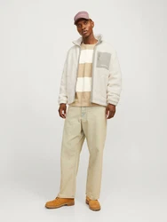 JACK & JONES Jacke JORVESTERBRO grau / offwhite