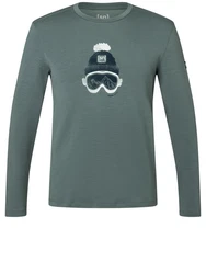 SUPER.NATURAL Sweatshirt Merino GOGEANIE BRUSH LS Winter Mood