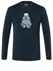 SUPER.NATURAL Sweatshirt Merino GOGEANIE BRUSH LS GOGEANIE