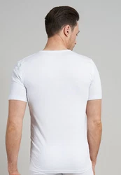 Baldessarini Unterziehshirt Herren Unterhemd (2-St) weiß