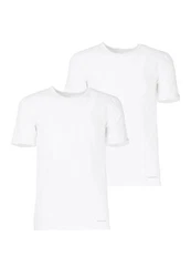 Baldessarini Unterziehshirt Herren Unterhemd (2-St) weiß