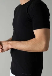 Baldessarini Unterziehshirt Herren Unterhemd (2-St) schwarz