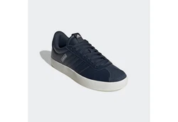 adidas Sportswear VL COURT 3.0 Sneaker inspiriert vom Design des adidas samba Dunkelblau/Blau/Hellblau